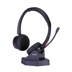 Bezprzewodowy zestaw słuchawkowy Bluetooth do biur  i call center  KRONX PERFECT BT900D